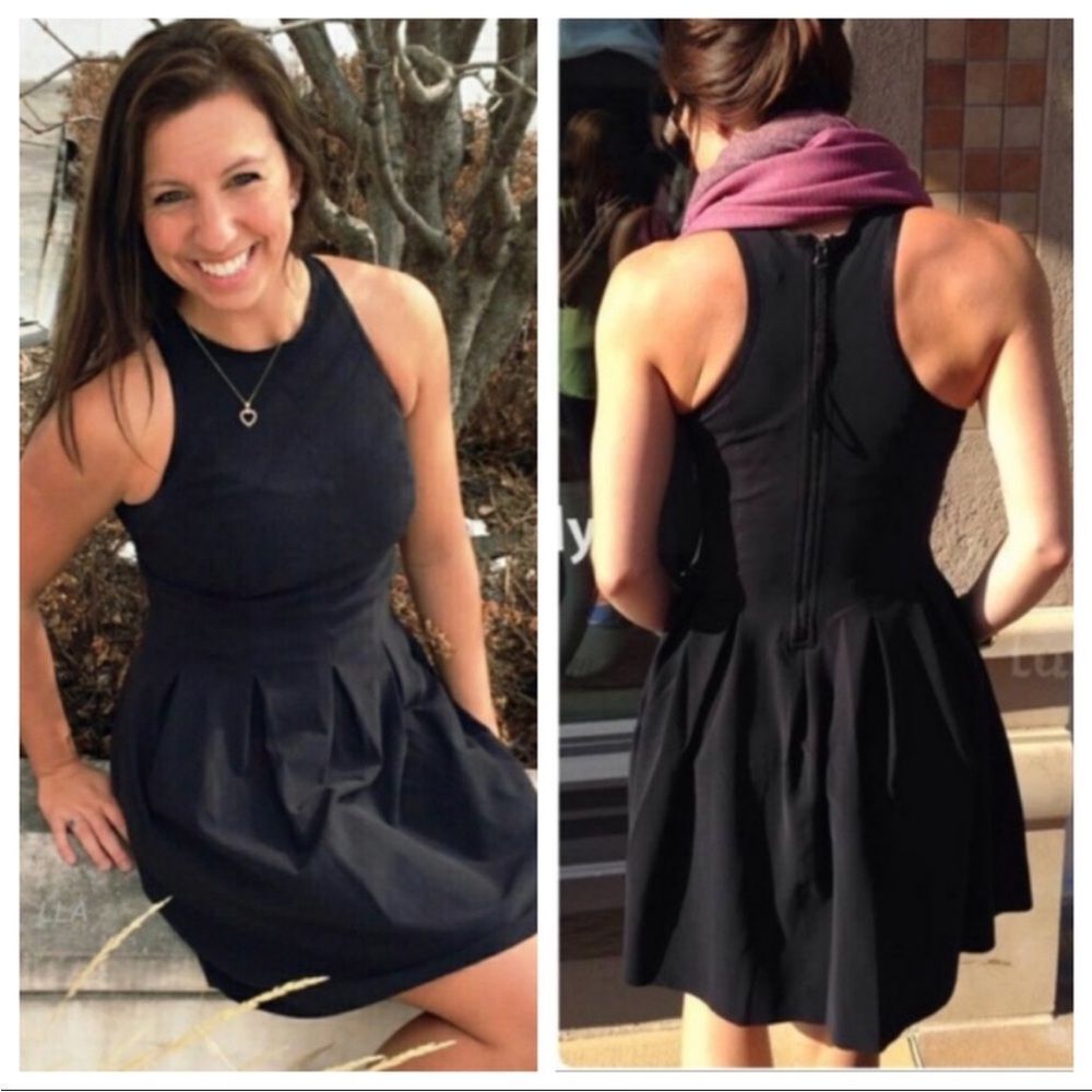 RARE Lululemon Here To There Dress - Black